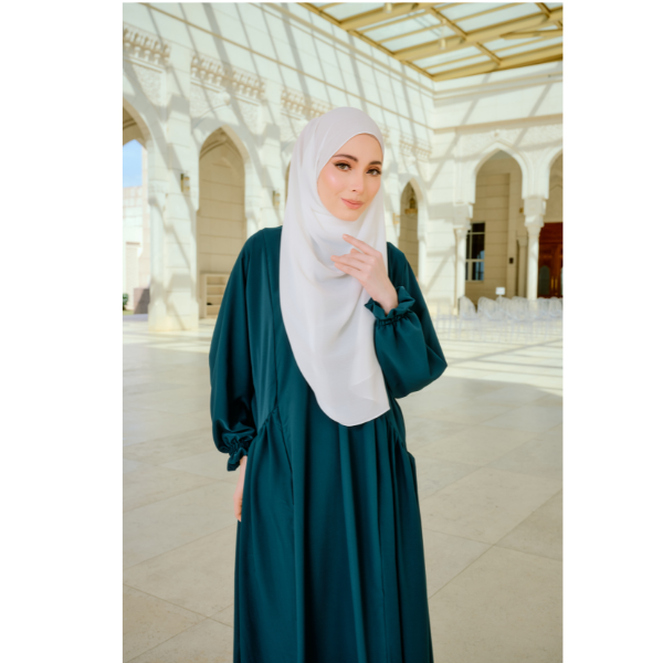 Hayat Collection-Zaina Dress (Emerald)