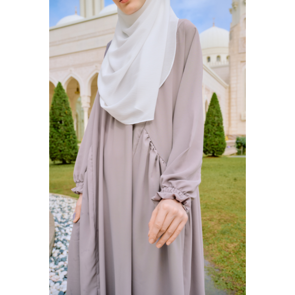 Hayat Collection-Zaina Dress (Grey)
